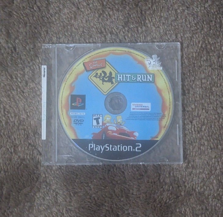 Simpsons Hit and Run: PlayStation 2