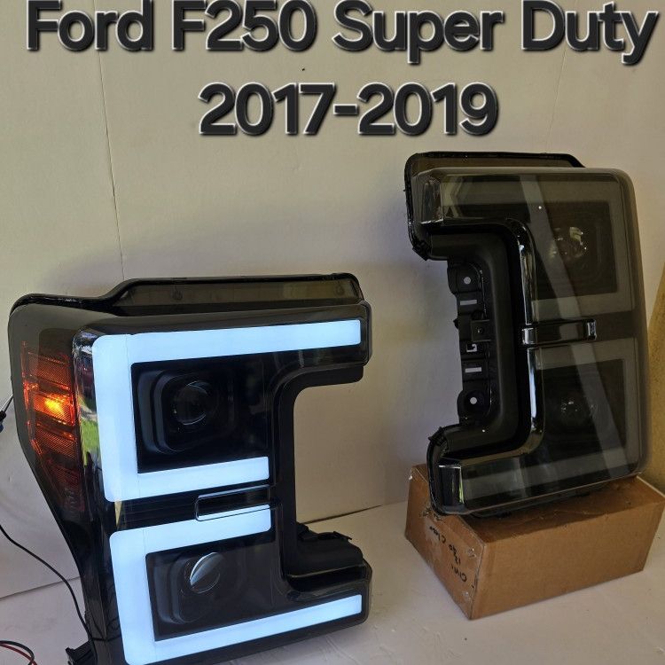 Ford F250 Super Duty 2017-2019 Headlights 