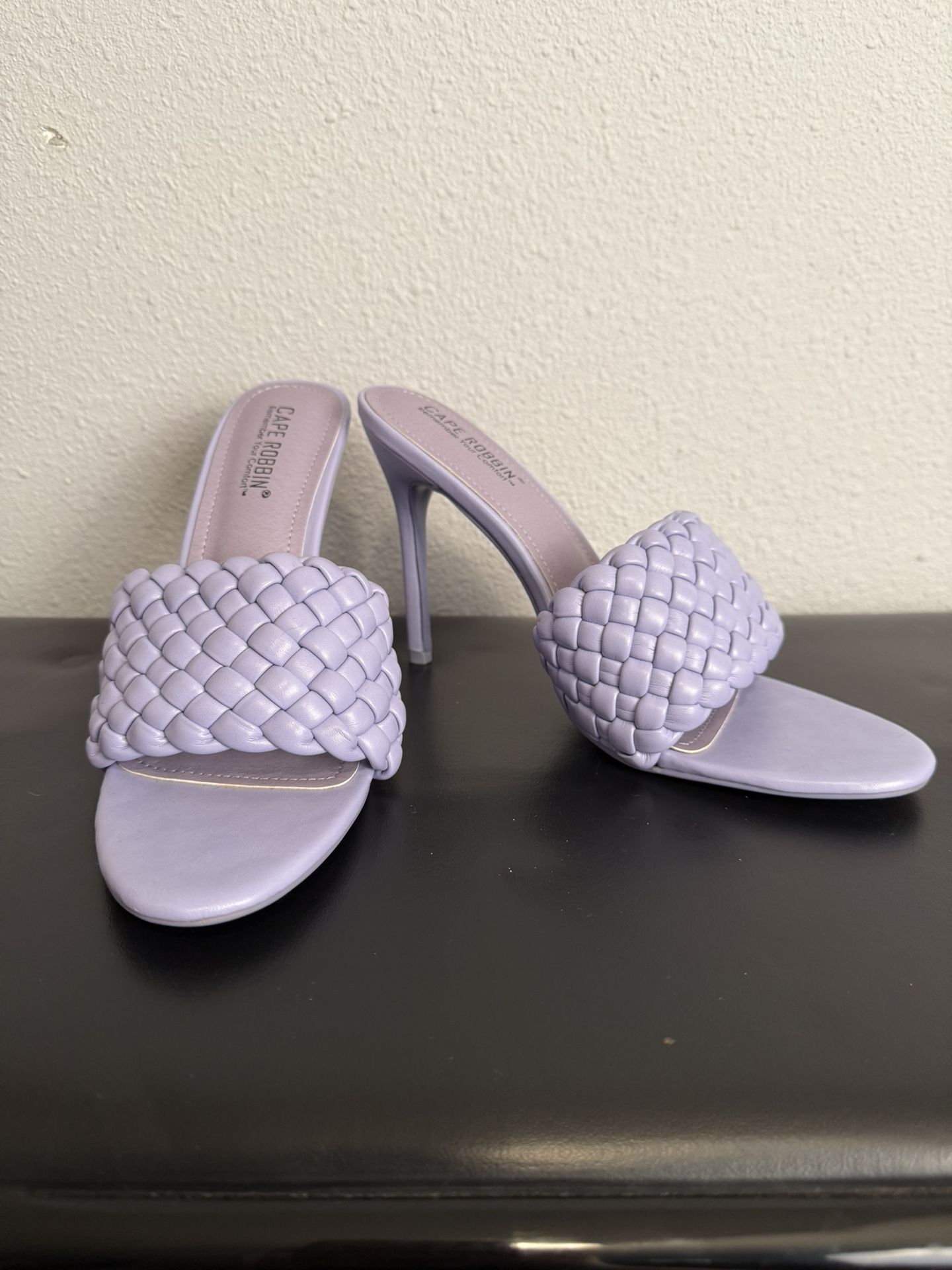 Cape Robbin Anson High Heel Sandal – Lilac/Periwinkle – Size 9
