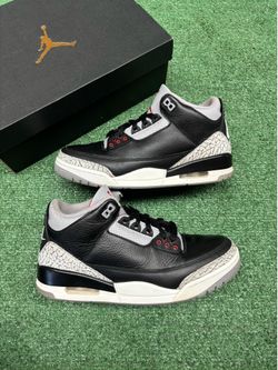 JORDAN 3 BLACK CEMENT 2024 SIZE 9