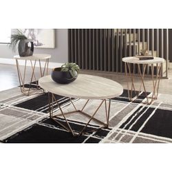 3pc Coffee Table Set / Juego de Mesitas para la Sala
