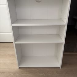 White Bookshelf