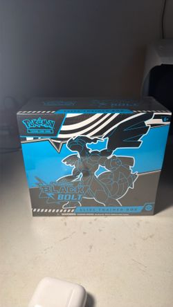 Black Bolt Elite Trainer Box Pokemon ETB