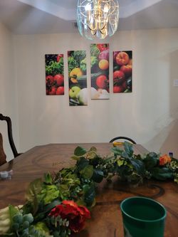 Canvas Print of produce