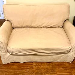 Loveseat Couch W/pullout Sleeper Sofa