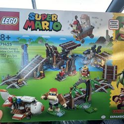 LEGO Super Mario Diddy Kong's Mine Cart Ride Expansion Set Building Toy 71425