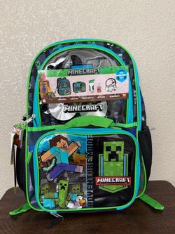Minecraft Mode Headphone Backpack Set