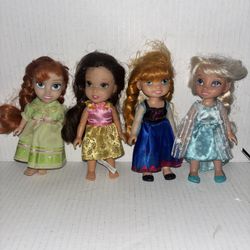 Disney princess mixed 6” dolls