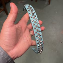 Dog Collar Light Blue 