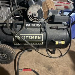 25 gallon / 150 psi Air compressor Graftsman