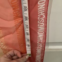 Moschino Silk Scarf $50