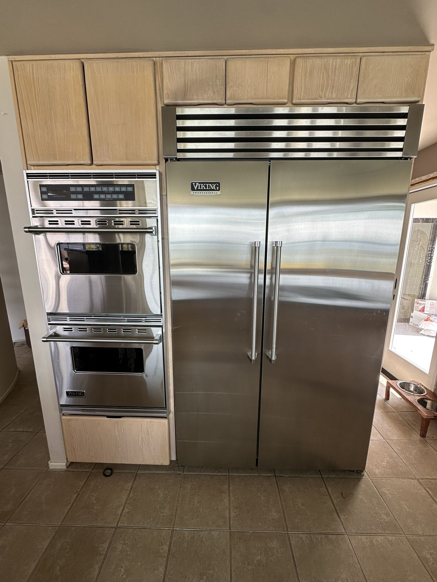 VIKING REFRIGERATOR Fridge GAS COOK TOP RANGE Double Oven MONOGRAM DISHWASHER GARBAGE COMPACTOR KRÜSHER