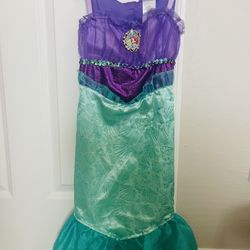 Disney Princess Dress- The Little Mermaid Size 4-6x