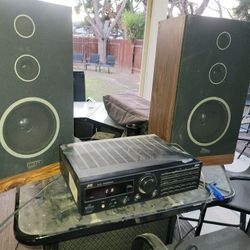 Jvc Bluetooth Receiver System With Speakers  