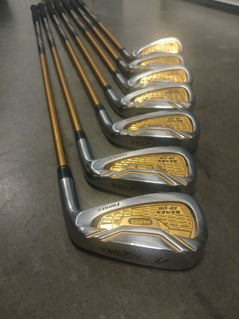 HONMA BERES IS-06 GOLD 4 STAR GOLF CLUBS