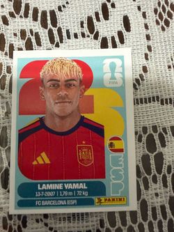 Sticker lamin  yamal $20