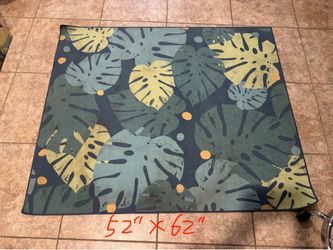 Area Rug 52” × 62” – $5
