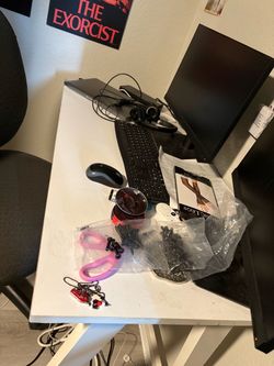 White desk