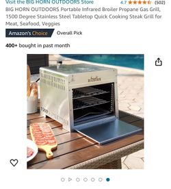 Bighorn Gas Grill 