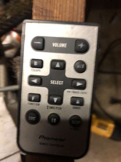 Pioneer remote