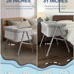Baby Bedside Bassinet, New 