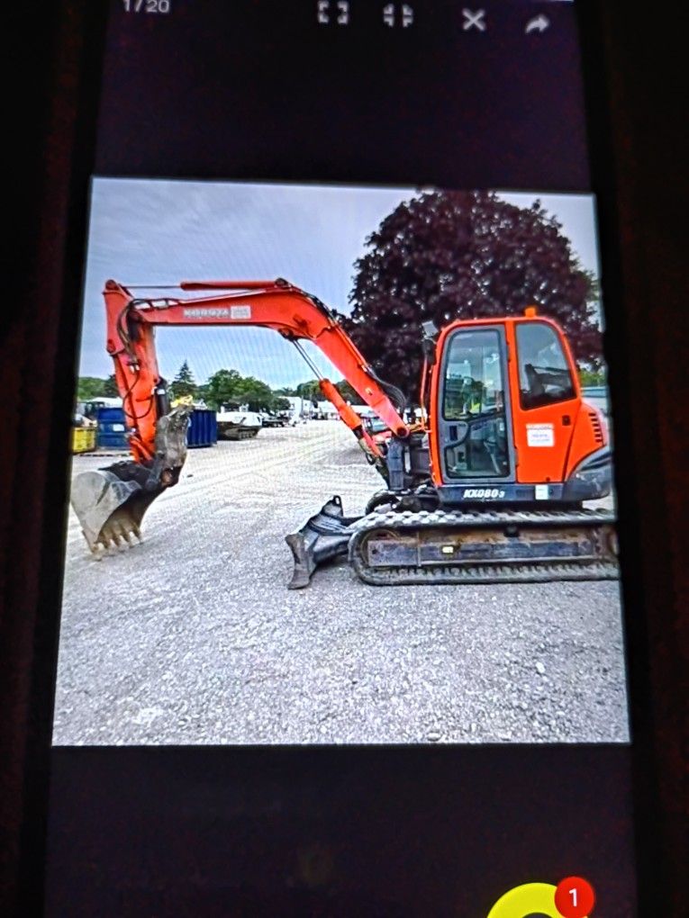KUBOTA KX080-3