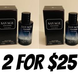 2 For $25 For Colognes Pictured. 100ml Bottles 