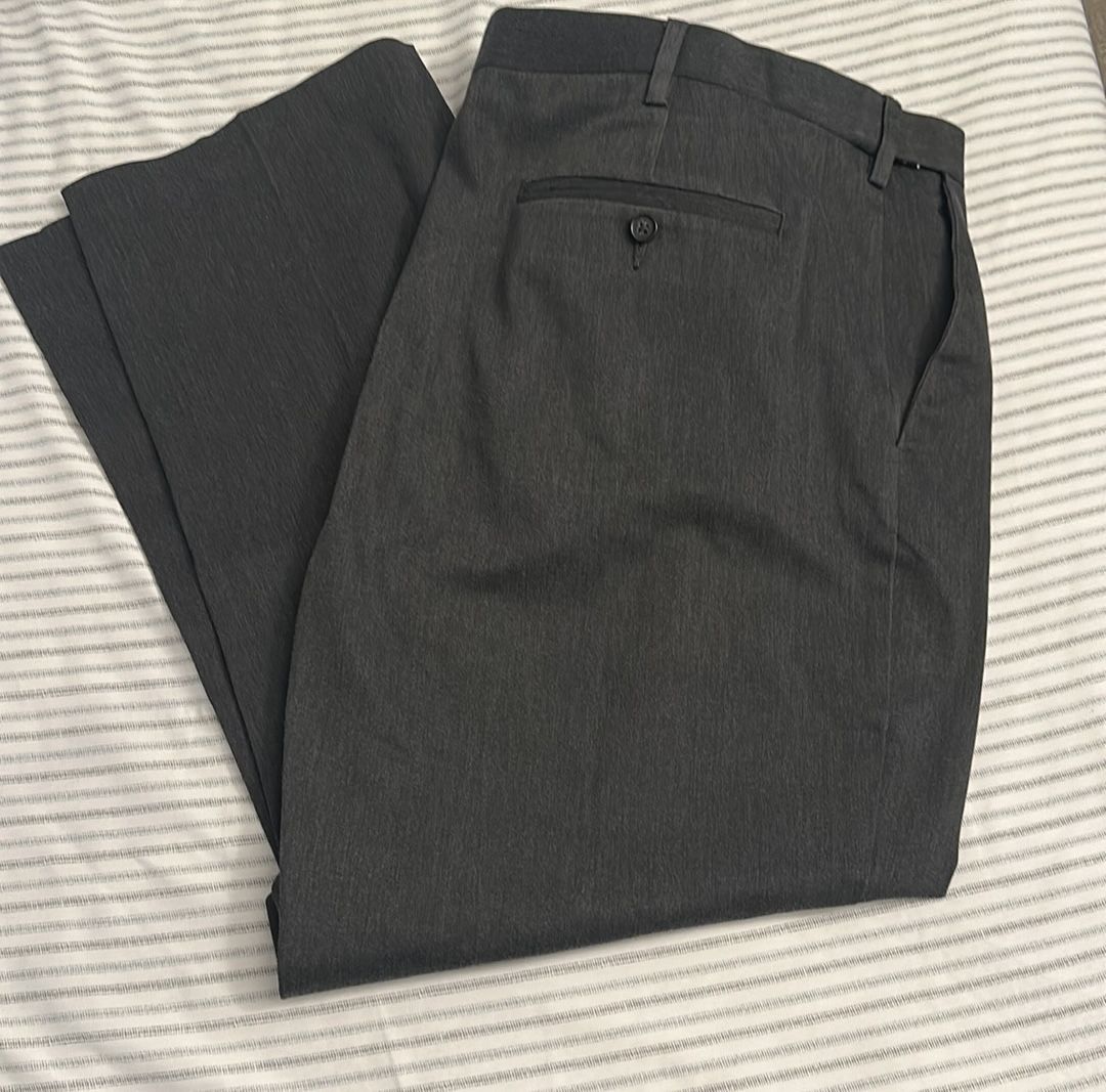 Men’s Dark Grey Dress Slacks