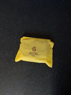 Cross body Paris Dust Bag Yellow