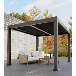 Pergola 10x12 Feet Aluminum louvered new condition