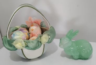 Easter Bunny Figurine Lot 