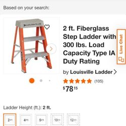 Louisville 2ft Ladder