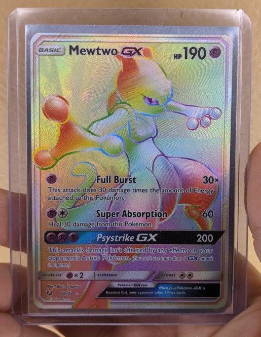 Hyper Rare Mewtwo