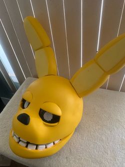 3D printed and painted spring Bonnie head