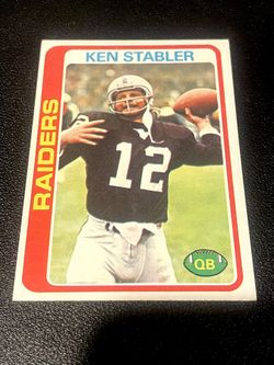 🔥KEN STABLER RAIDERS 