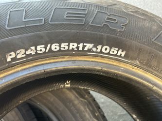 1 Par Llantas Buenas Condiciones 245/65/ R17