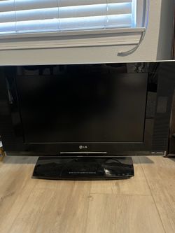 LG TV with DVD player