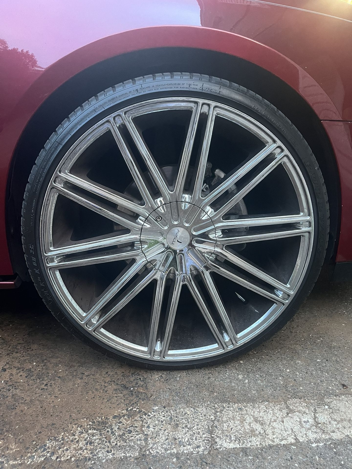 22” Chrome Rims