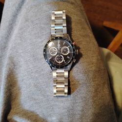 Tag Heuer Carrera Panamericana Special Edition Quartz 43 Steel / Aluminum / Black / Bracelet