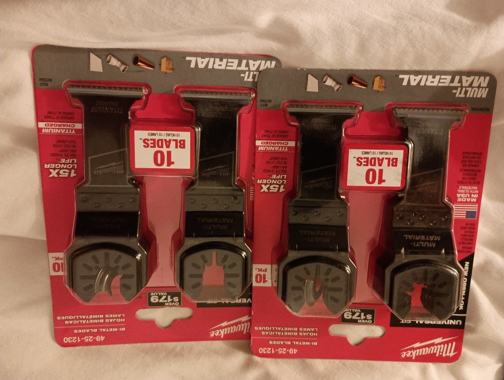 Milwaukee 10-pack Multitool Blades