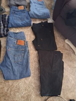 Carhartt levi pants shirts