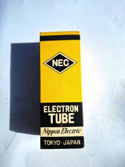 NOS NEC 6080 Gray Plate 1961 「通信用」 - Premium 6AS7G Vintage Tube - Factory Certified - MINT