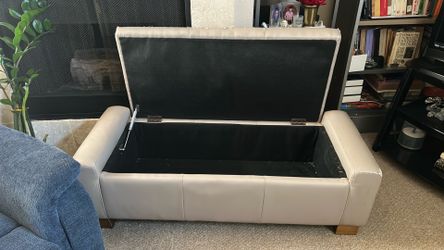 Ottoman  storage color camel