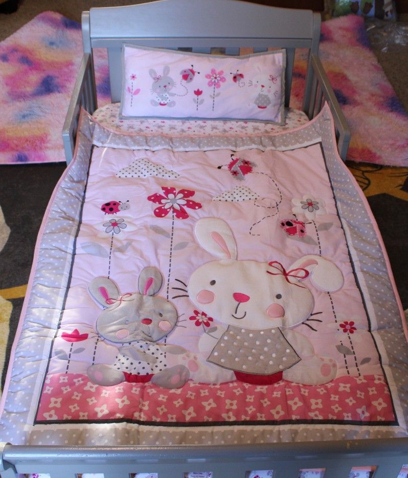 Bunny Rabbit Crib Bedding NEW!