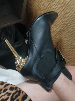 Versace Stiletto Boots