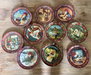 Decorative Norwegian plates
