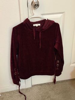 Love Tree Velvet Hoodie Sweatshirt