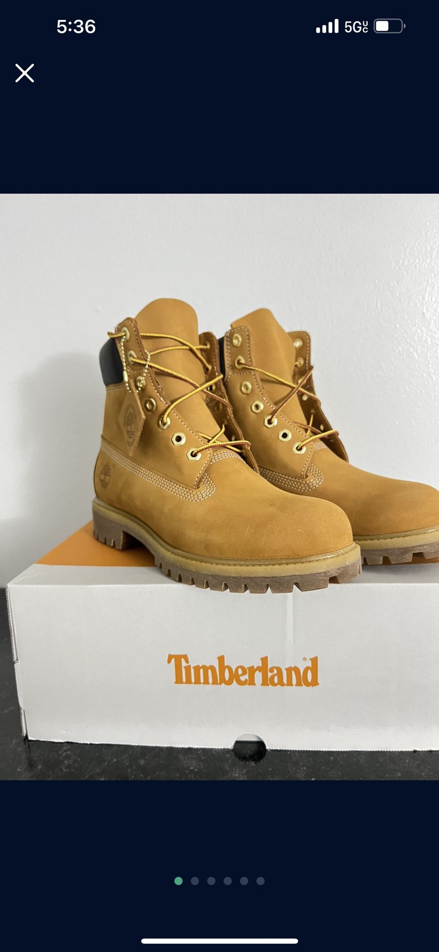 Timberland Boots Premium SIZE 8 NEW 