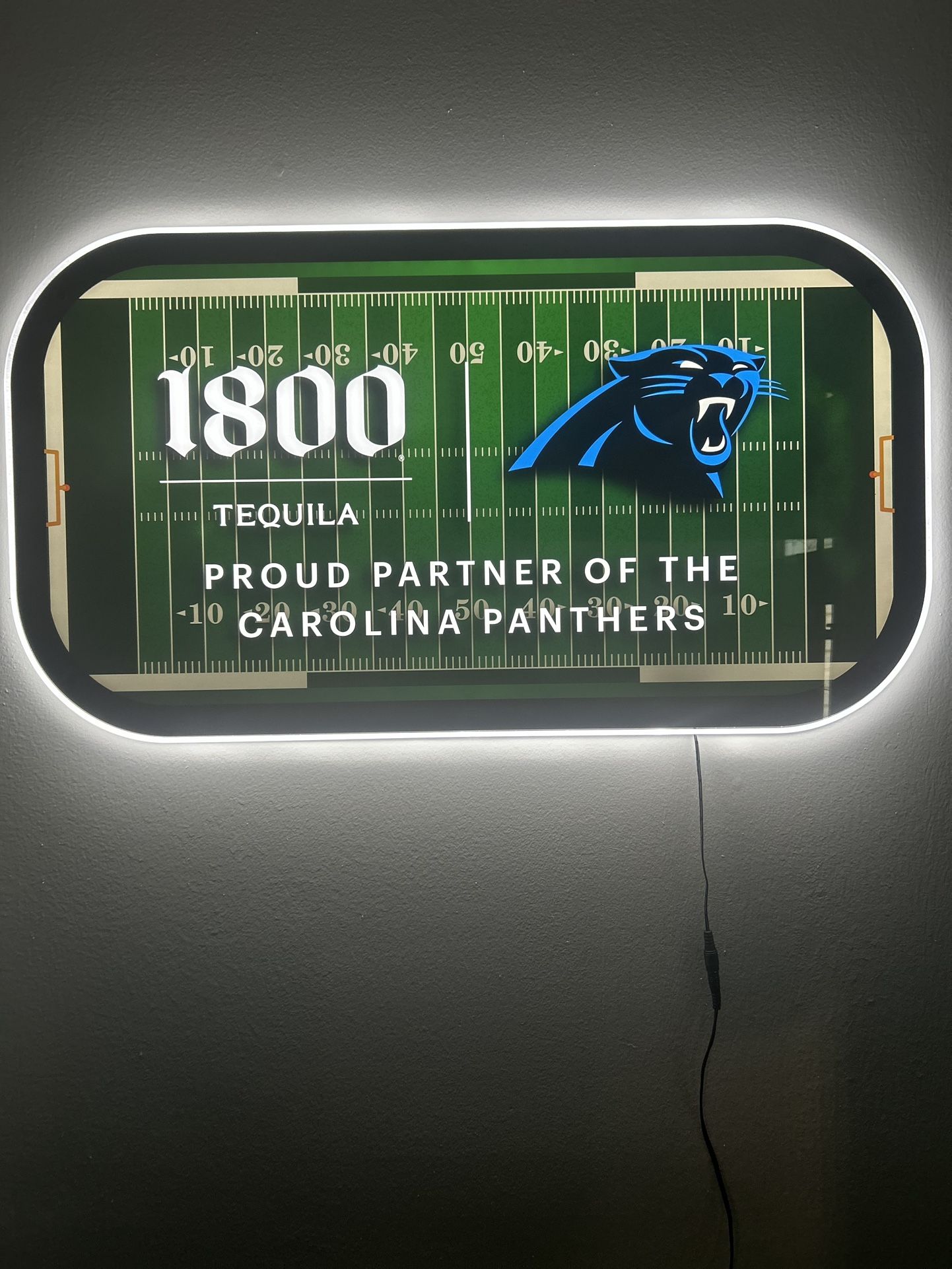 Panthers LED Sign W/ Chalkboard 