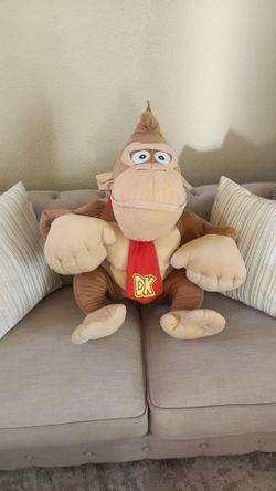 Donkey Kong Super Mario Plush Stuffed Animal Jumbo